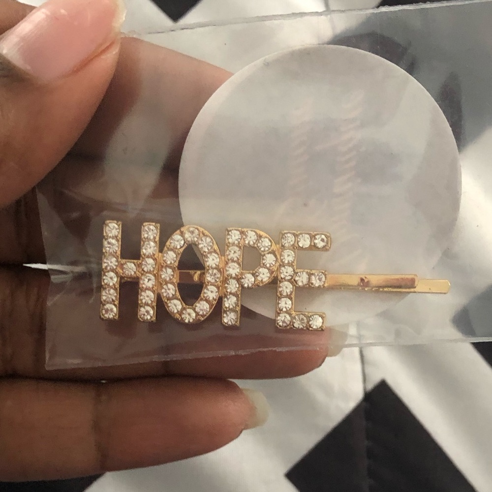 Hope Rhinestone Hair Clip